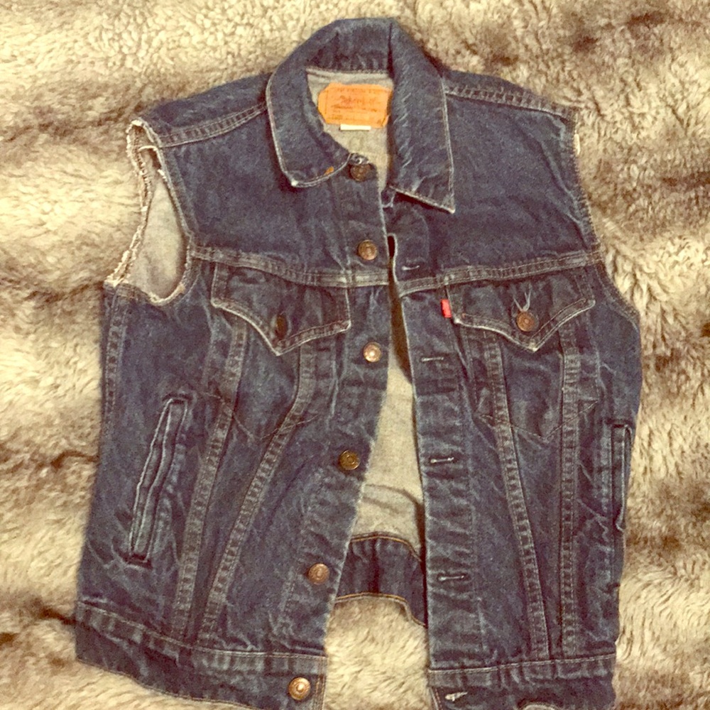 Levi jean vest